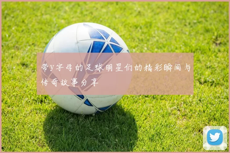 带y字母的足球明星们的精彩瞬间与传奇故事分享